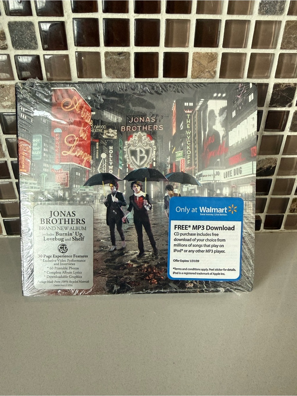 Jonas Brothers A Little Bit Longer CD
Sealed Walmart Exclusive CDVU+